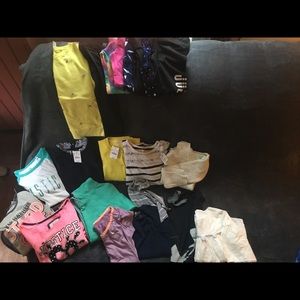 Lot of 21 pieces of little girls size 7 & 8